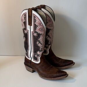 Ariat Leather Cowboy Boots